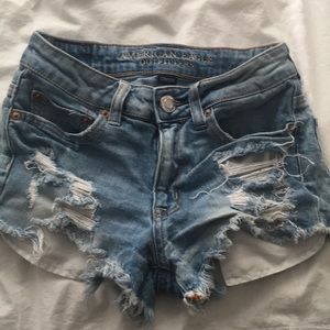 American Eagle Outfitters stretch jean shorts!